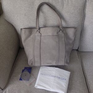 Rebecca Minkoff Paige Taupe Tote Bag